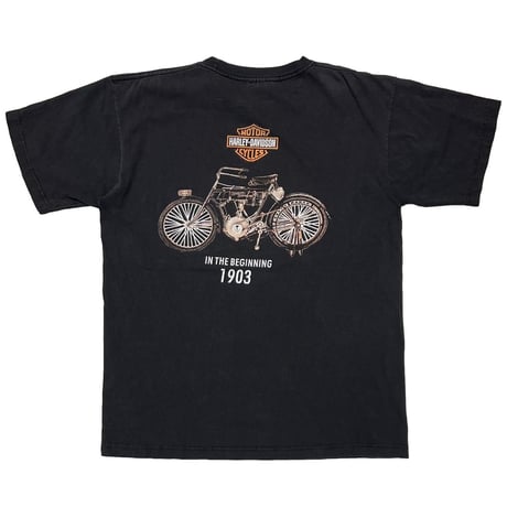 HARLEY DAVIDSON 1903-2003 LIGI BACK MOTORCYCLE LARGE 0731