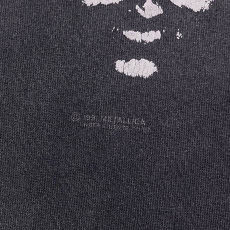 METALLICA 1991 TOUR DOUBLESIDE METALLICA TAG XL 5451