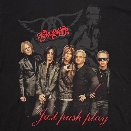AEROSMITH JUST PUSH PLAY 2001 DARK SORAYAMA FITS LARGE 9364