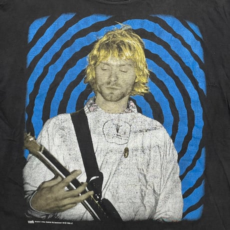 NIRVANA 1993 KURT COBAIN HOSPITAL GOWN XL 3574