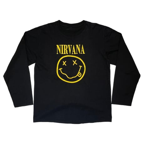NIRVANA BOOTLEG SMILE LS TEE FITS LARGE 8366