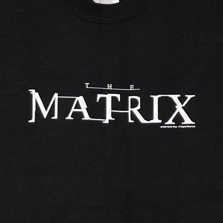 THE MATRIX 1999 MOVIE PROMO LOGO HANES XL 5220