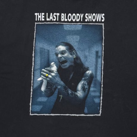 OZZY OSBOURNE THE LAST BLOODY SHOWS BLACK CHRONIES XL 5457