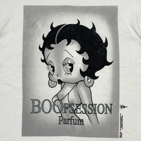 BETTTY BOOP 1994 BOOPSESSION Parfum CALVIN KLEIN OBSESSION PARODY WHITE TULTEX LARGE 6714