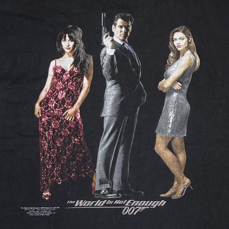 007 1999 THE WORLD IS NOT ENOUGH MOVIE PROMO BLUE GRAPE XL 5319