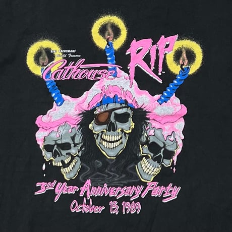CAT HOUSE 3RD YEAR ABBUVERSARY PARTY RIP FITS XL 4916
