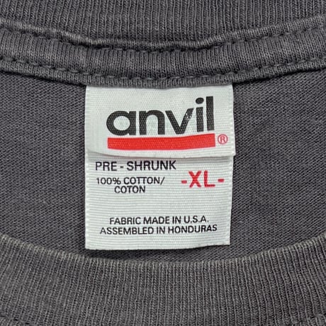 RAGE AGAINST THE MACHINE 2000 GUN STAR CHARCOAL ANVIL XL 5916