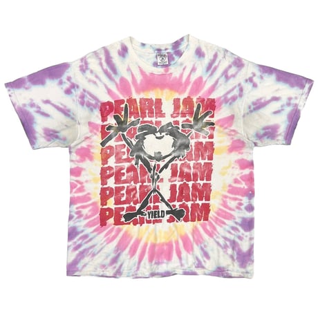 PEARL JAM YIELD '98 TOUR TIE DYE DELTA XL 1748