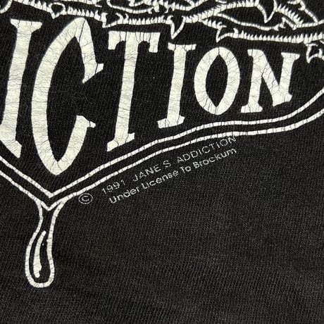 JANE'S ADDICTION 1991 WING LOGO The quality of mercy FITS XL 3287