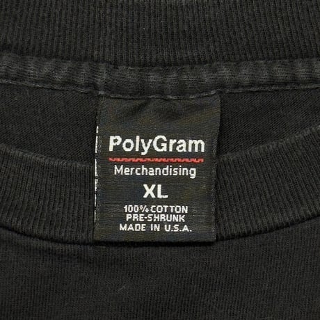 WU-TANG CLAN 1997 BLUE SQUARE LOGO POLYGRAM XL 4728