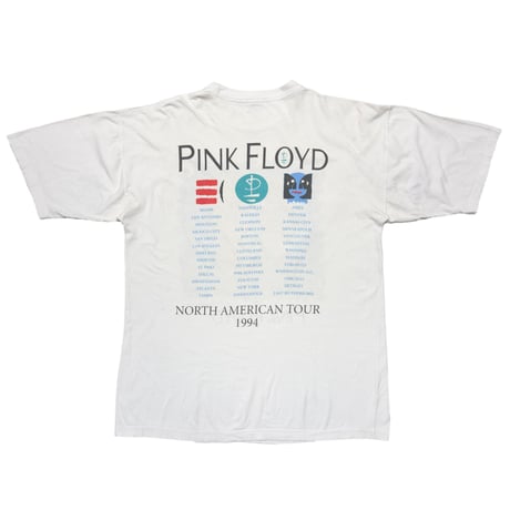 PINK FLOYD NORTH AMERICAN TOUR 1994 WHITE LARGE 7371
