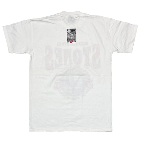 THE ROLLING STONES 1994-95 VOODOO LOUNGE WORLD TOUR WHITE BROCKUM LARGE 1587