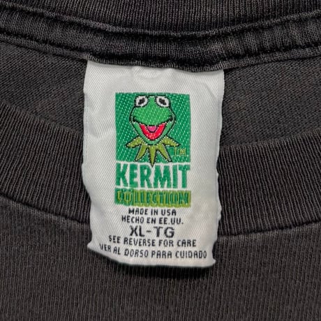 KERMIT BIG FACE BLACK OUT XL 3870