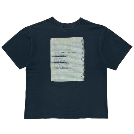 NIRVANA KURT COBAIN THE END OF MUSIC NOTE BLUE PORTRAIT ANVIL MEDIUM 7138