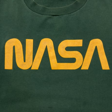 NASA YELLOW TEXT LOGO GREEN ANVIL XL 9820