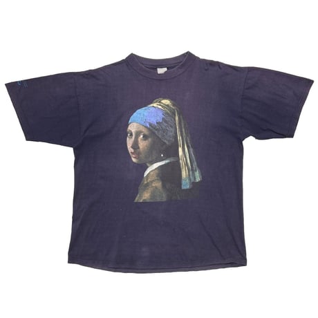 JOHANNES VERMEER A PEARLEARING NAVY FITS L-XL 4234