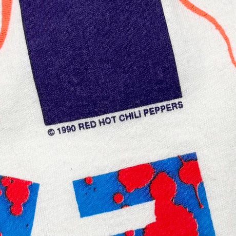RED HOT CHILI PEPPERS 1990 SPERM LOGO SOF TEE XL 7781