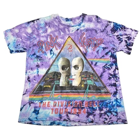 PINK FLOYD THE DIVISION BELL TOUR 1994 TIE DYE LARGE 4975