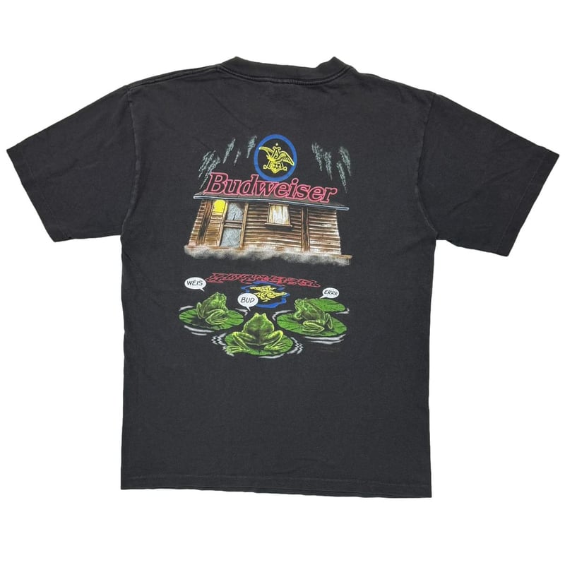 Budweiser WILD OATS USA製 Tシャツ Vintage 1994 Budweiser Tシャツ WILD OATS企業系