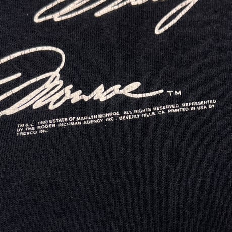 MARILYN MONROE 3 MONROE BACK SIGNATURE FITS XL 3456