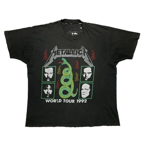 METALLICA BOOTLEG WORLD TOUR 91-92 RULES FITS XL 6877