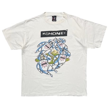 MUDHONEY 1995 MY BROTHER THE COW WHITE giant BY TULTEX XL 6433