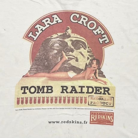 TOMB RAIDER GAME PROMO LARA CROFT REDSKINS XL 9830