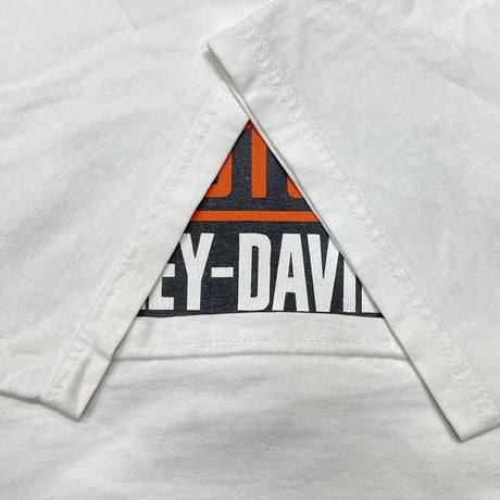 HARLEY DAVIDSON CENTER LOGO WHITE LARGE 2417