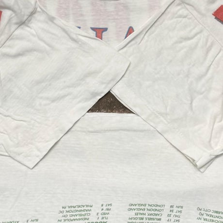 VAN HALEN BALANCE BOOTLEG 1995 WHITE FITS XL 3313