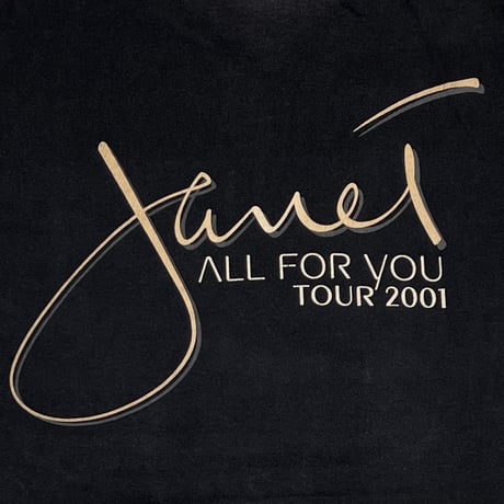 JANET JACKSON ALL FOR YOU 2001 GIANT FITS LARGE 4979