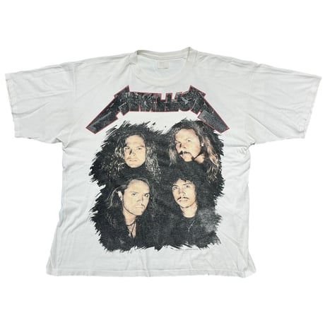 METALLICA NOWHERE ELSE TO ROAM EUROPE 1993 MEMBERS STAGE SET WHITE EURO XL 7959