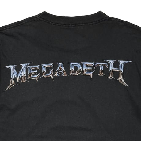 MEGADETH 1994 FLAMING SKULL BROCKUM LARGE 8916