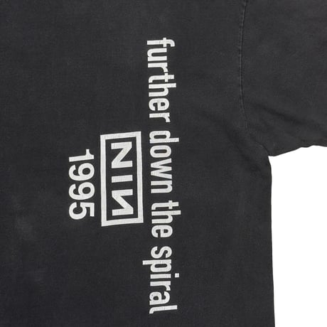 NINE INCH NAILS 1995 FURTHER DOWN THE SPIRAL HANES XL 6978