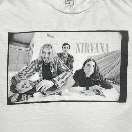 NIRVANA 1996 PORTRAIT WHITE WILD OATS XL