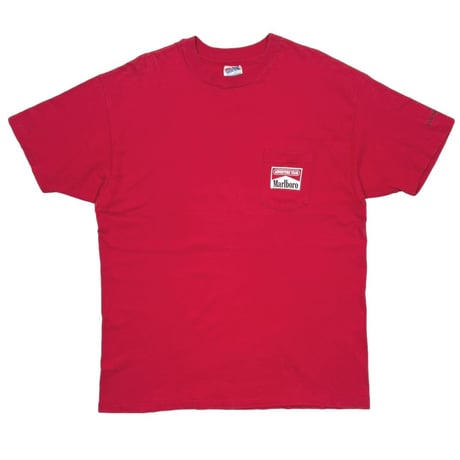 Marlboro LIZARD ROCK POCKET TEE RED HANES XL 1290