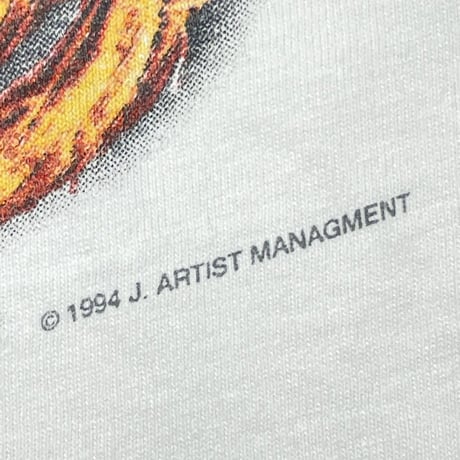 NINE INCH NAILS 1995 FURTHER DOWN THE SPIRAL LS TEE WHITE HANES XL 7287