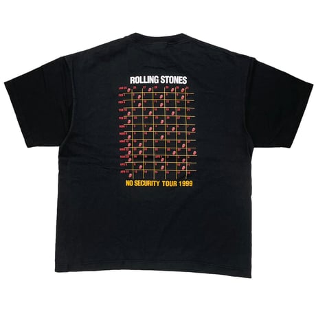THE ROLLING STONES NO SECURITY TOUR 1999 SOFTEE TEEJAYS XL 8214