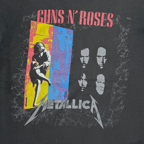 GUNS N' ROSES x METALLICA x FAITH NO MORE 1992 TOUR FRUIT OF THE LOOM XL 8229