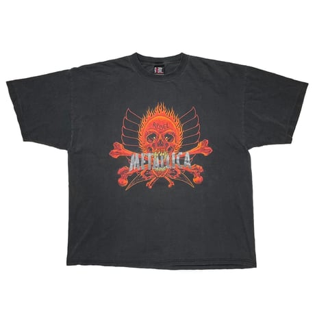 METALLICA PUSHEAD SIDE FLAME SKULL GIANT FITS XL 5865