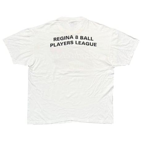 Budweiser BREWED IN CANADA LOGO REGINA 8 BALL PLAYERS LEAGUE WHITE Stedman by Hanes 5871