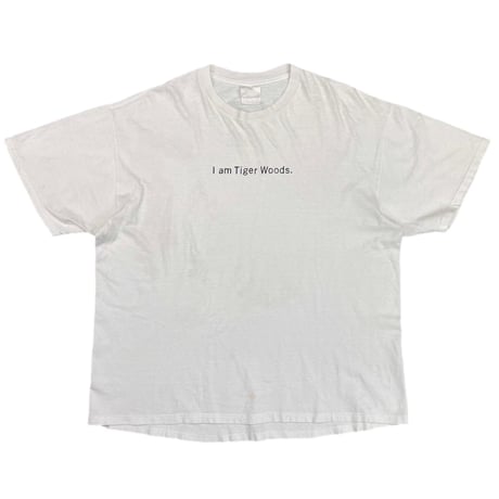 OLD NIKE I am Tiger Woods. WHITE LARGE 8305
