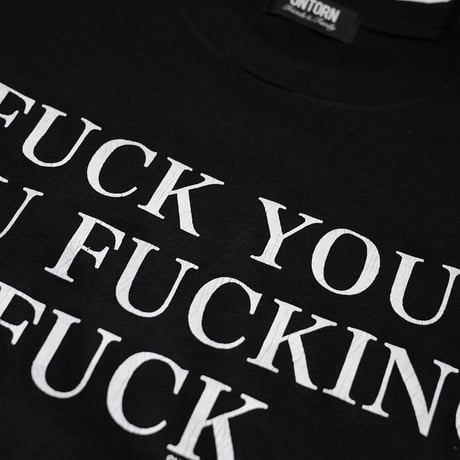 UNTORN WATER BLOOD T-SHIRT BLACK