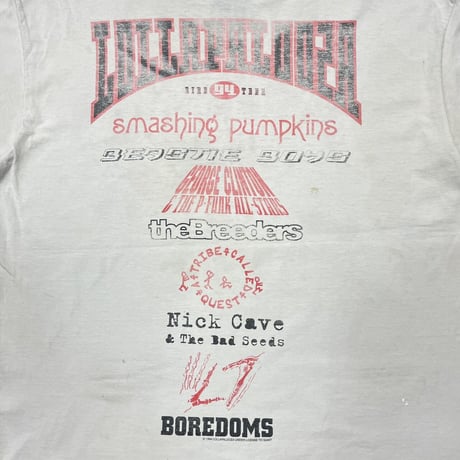 LOLLAPALOOZA 1994 NINE TEEN GIANT BY TEE JAYS XL 5770