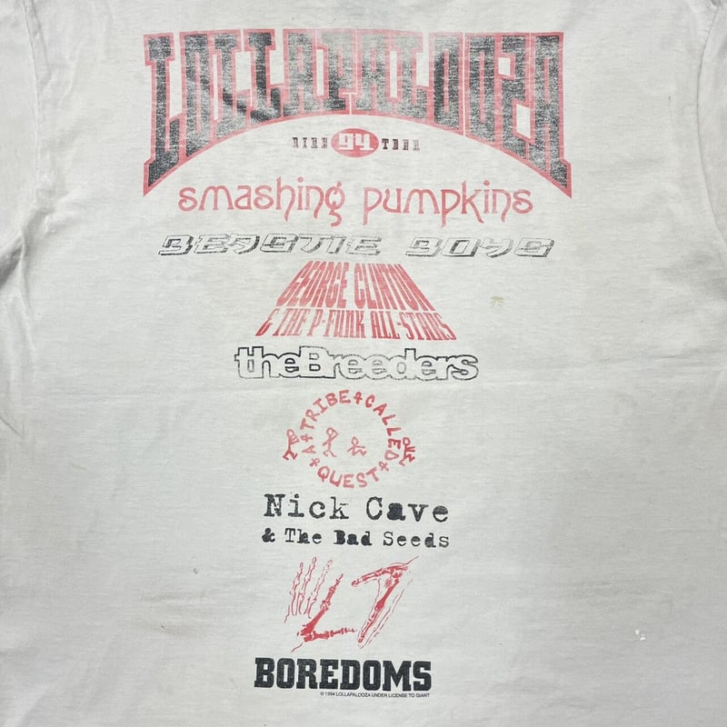 lollapalooza 1994 tシャツ　usa製　古着　giant 90s lollapalooza 1994 tシャツ usa製 古着 giant 90s LOLLAPALOOZA