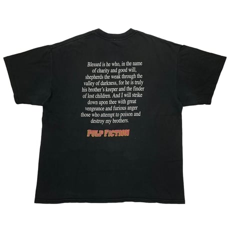 PULP FICTION TOY TEE BLACK M&O XL