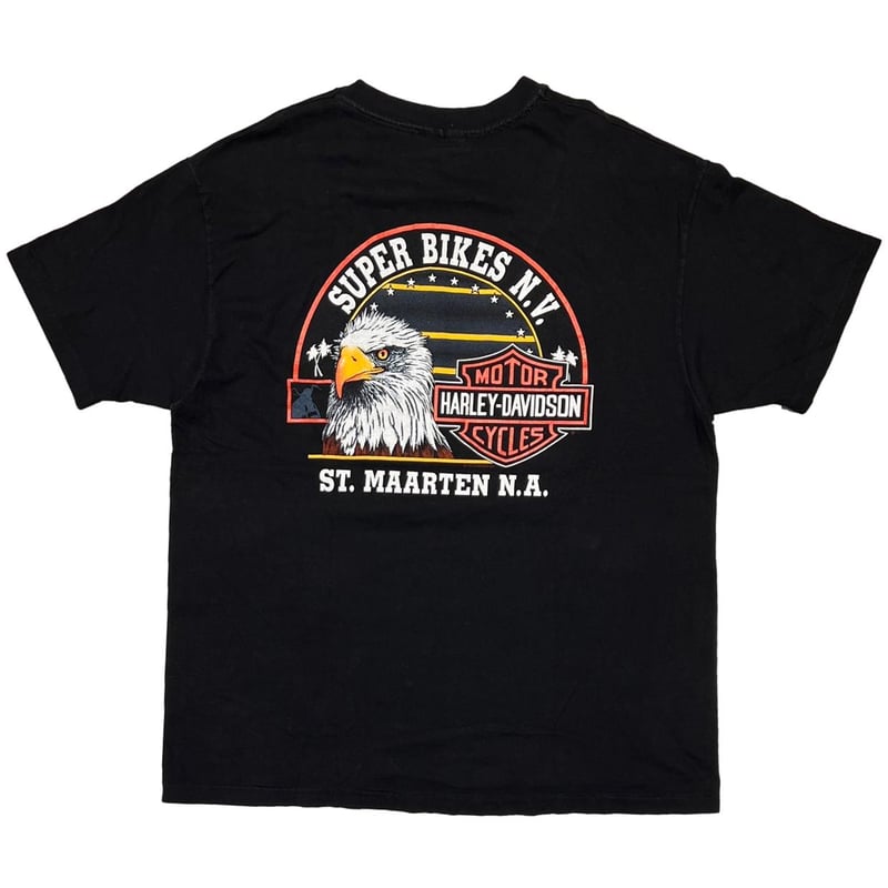 HARLEY DAVIDSON 1993 BLUE FLAME EMBLEM SUPER BI