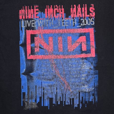 NINE INCH NAILS LIVE WITH TEETH 2005 DELTA XL 7823
