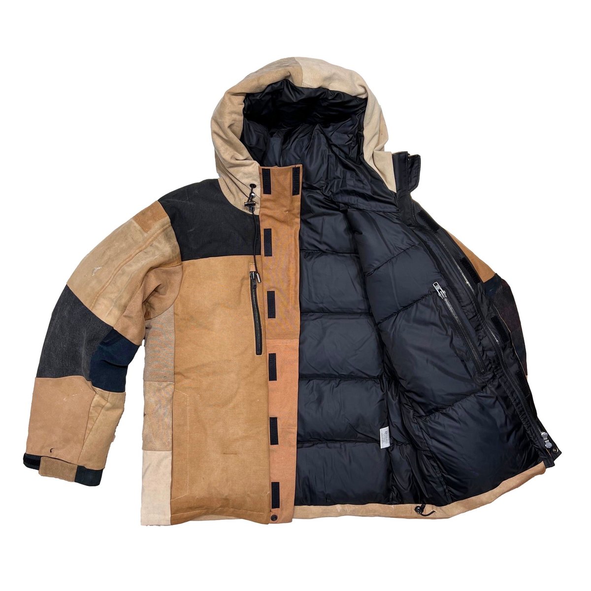 greatLAnd VTG Carhartt 再構築 ダウンジャケット XL greatLAnd ORIGINAL GREATMAN DOWN JACKET XL | gr