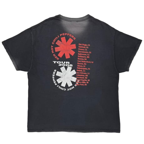 RED HOT CHILI PEPPERS 2006 TOUR BOOTLEG FITS XL 6646