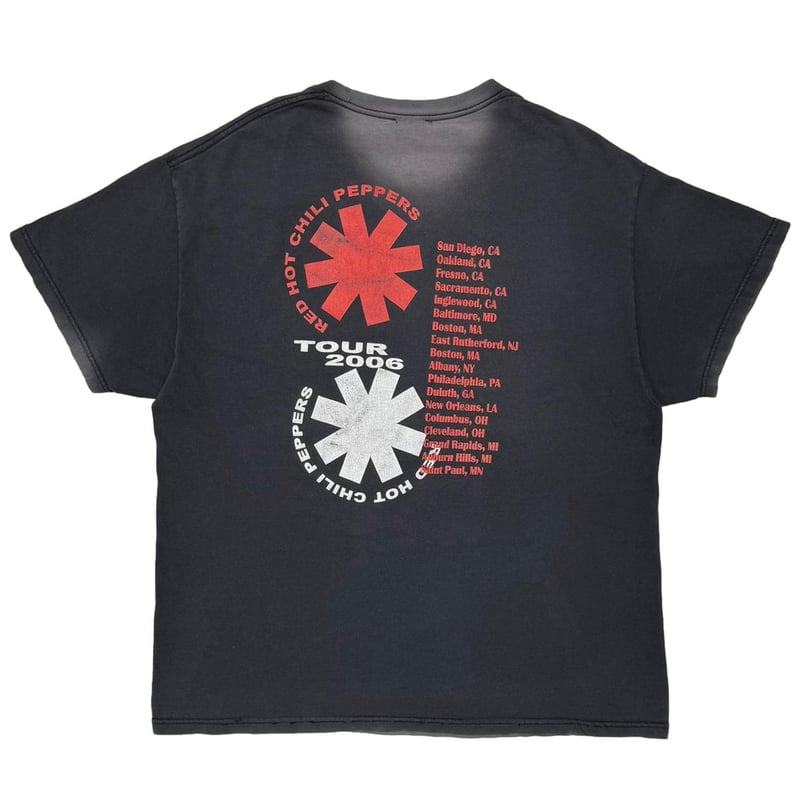 RED HOT CHILI PEPPERS 2006 TOUR BOOTLEG FITS XL